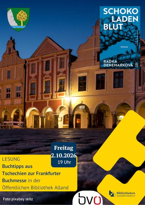 Plakat Tschechische Buchtipps
